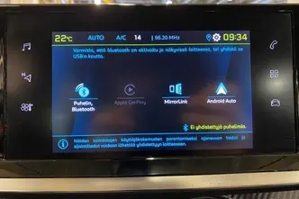 Peugeot 2008, elekter, automaat, esivedu