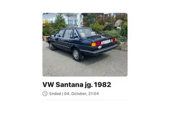 Volkswagen Santana, bensiin, automaat, esivedu