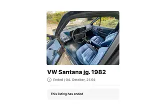 Volkswagen Santana, bensiin, automaat, esivedu