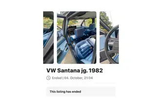 Volkswagen Santana, bensiin, automaat, esivedu