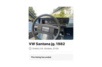 Volkswagen Santana, bensiin, automaat, esivedu