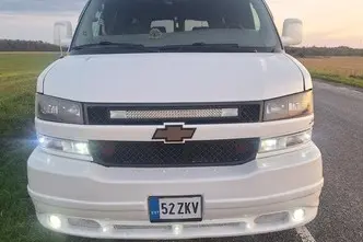 Chevrolet Express, 5.3, 213 kW, bensiin+lpg, automaat, tagavedu
