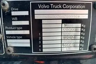 Volvo FM 500 8x4, 368 kW, diisel, automaat
