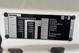 Scania R730, 537 kW, diesel, automatic