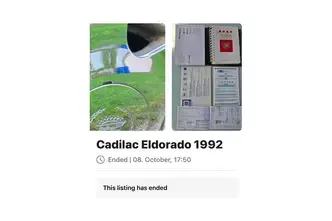 Cadillac Eldorado, 4.9, 150 kW, bensiin, automaat, esivedu