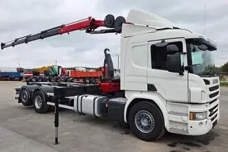 Scania P370 6X2*4 HMF 1730, 272 kW, diisel, automaat