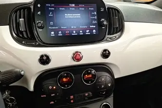 Fiat 500, 1.0, 51 kW, hübriid, manuaal, esivedu