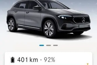 Mercedes-Benz EQA, 168 kW, electric, automatic, four-wheel drive