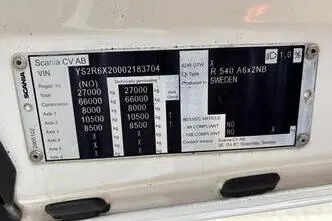 Scania R, 397 kW, diesel, automatic