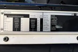Scania G450, 331 kW, diisel, automaat