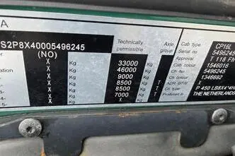 Scania P450 8X4*4, 331 kW, diisel, automaat