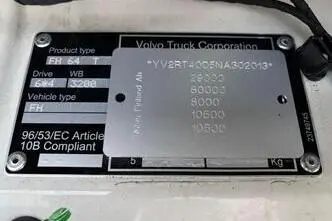 Volvo FH 500 6x4, 368 kW, diisel, automaat
