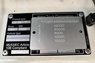 Volvo FH 500 6x4, 368 kW, diisel, automaat