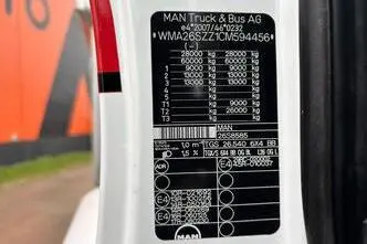 MAN TGS 26.540 6x4, 397 kW, diisel, automaat