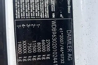 Mercedes-Benz Antos 2545 6X2, 330 kW, diesel, automatic