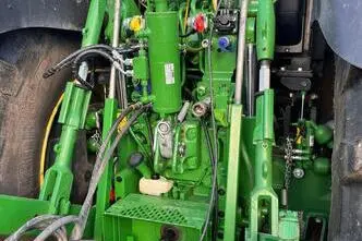 John Deere 6215R, 6.8, 158 kW, diisel, automaat, nelikvedu