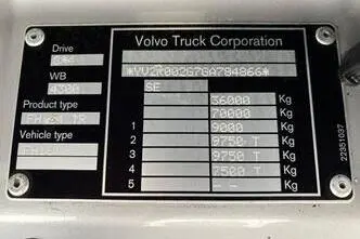 Volvo FH 16 650 8x4*4, 480 kW, diisel, automaat
