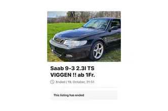Saab 9-3, 2.3, 165 kW, benzīns, manuālā, priekšējā piedziņa