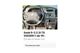 Saab 9-3, 2.3, 165 kW, bensiin, manuaal, esivedu