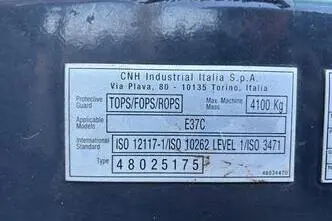 New Holland E37C, 18.1 kW, diisel