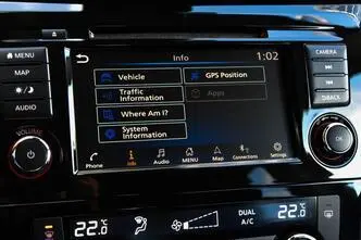 Nissan Qashqai, bensiin, automaat