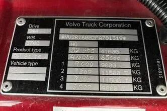 Volvo FH 540 8x4*4, 405 kW, diisel, automaat