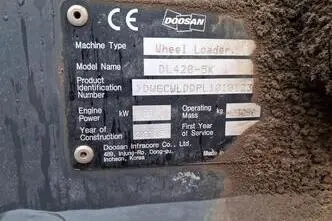 Doosan DL420, 232 kW, diisel, automaat