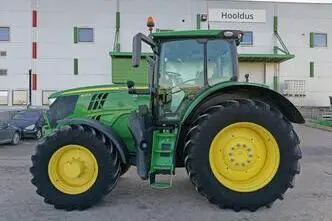 John Deere 6215R, 6.8, 158 kW, diisel, automaat, nelikvedu