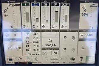 John Deere 6215R, 6.8, 158 kW, diisel, automaat, nelikvedu