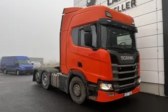 Scania R450, 12.7, 331 kW, diisel, automaat, tagavedu