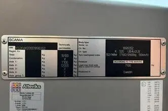 Scania K, 235 kW, diisel, automaat