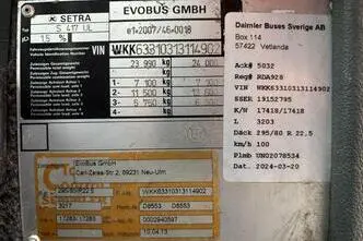 Setra S 417 UL 6x2*4, 300 kW, diisel, automaat