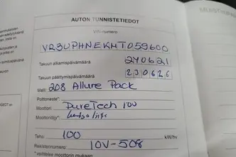 Peugeot 208, 1.2, 74 kW, petrol, manual, front-wheel drive