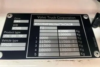 Volvo FH 16 750 8x4*4, 552 kW, diisel, automaat