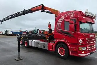 Scania P400 6X2*4 Palfinger PK26002, 294 kW, diisel, manuaal