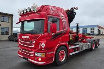 Scania P400 6X2*4 Palfinger PK26002, 294 kW, diisel, manuaal