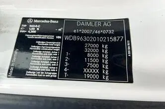 Mercedes-Benz ANTOS, 235 kW, diesel, automatic