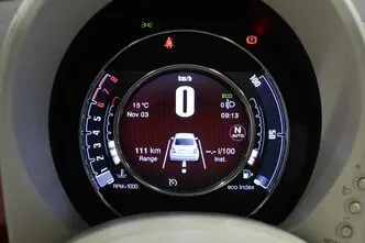 Fiat 500, 1.2, 51 kW, petrol, automatic, front-wheel drive