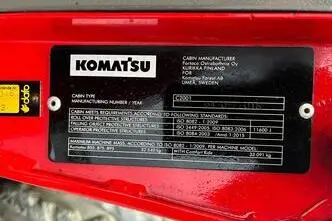 Komatsu 895 8x8, 210 kW, diisel, automaat