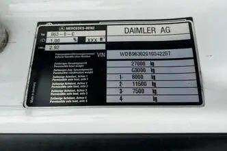 Mercedes-Benz Antos 2543 6x2*4, 315 kW, diisel, automaat