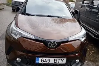 Toyota C-HR, 1.2, 85 kW, bensiin, automaat, esivedu