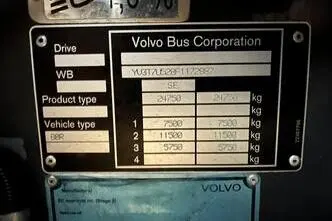 Volvo B8RLE 8900 6x2, 240 kW, diesel, automatic