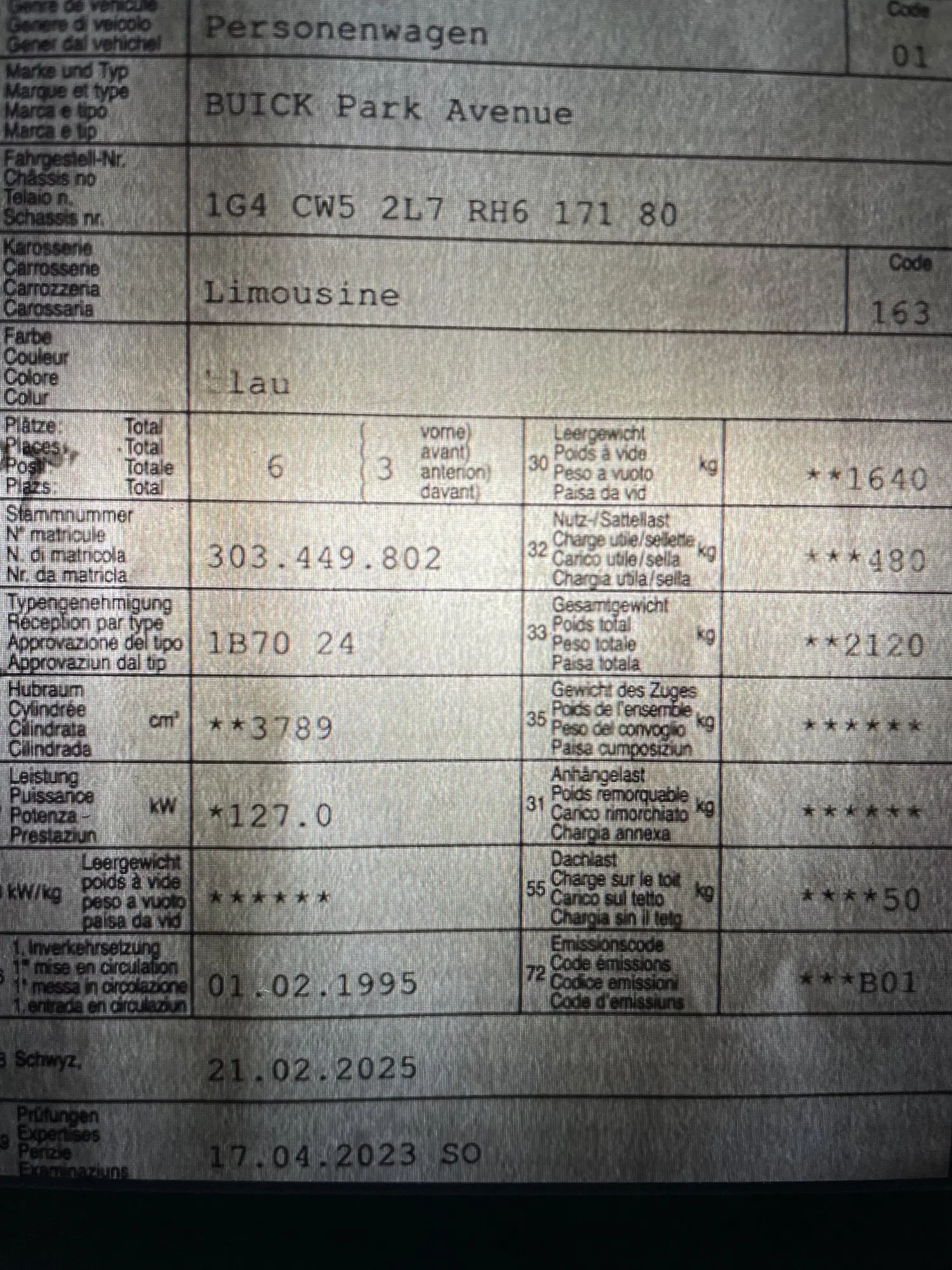 Buick Park Avenue, 3.8, 127 kW, bensiin, automaat, esivedu