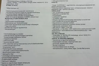 Škoda Roomster, 1.2, 63 kW, bensiin, manuaal, esivedu