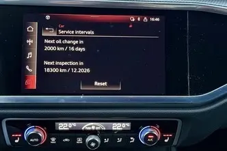 Audi Q3, 1.5, 110 kW, hübriid, automaat, esivedu