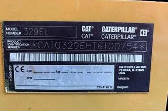 Caterpillar 329 EL, 179 kW, diisel