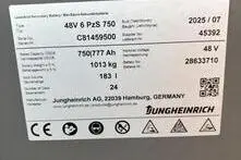 Jungheinrich EFG 320 ZT 3000 mm, 9 kW