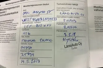 Opel Insignia, 1.5, 121 kW, bensiin, automaat, esivedu