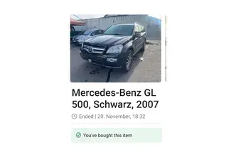 Mercedes-Benz GL 500, 5.0, bensiin, automaat, nelikvedu