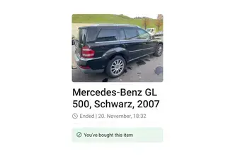 Mercedes-Benz GL 500, 5.0, bensiin, automaat, nelikvedu